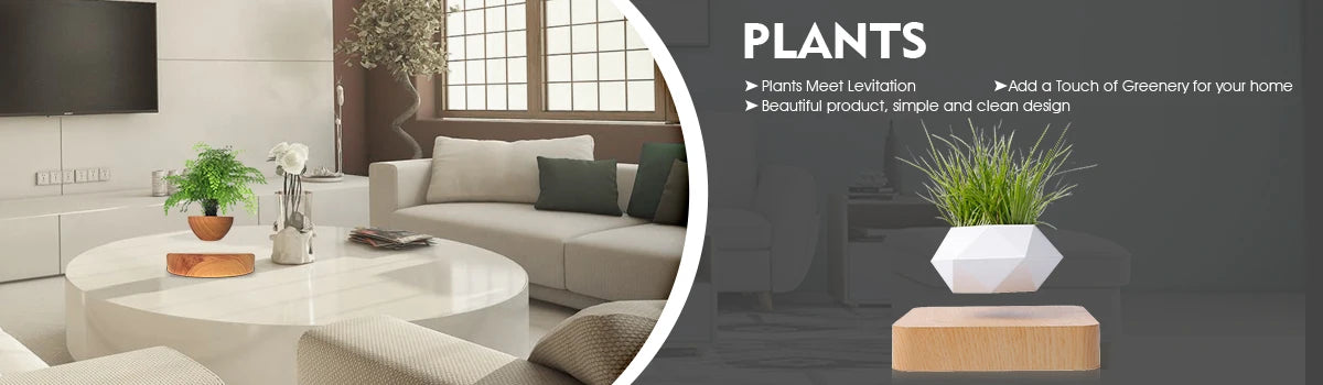 KozyCartel™ LED Levitating Plant Pot