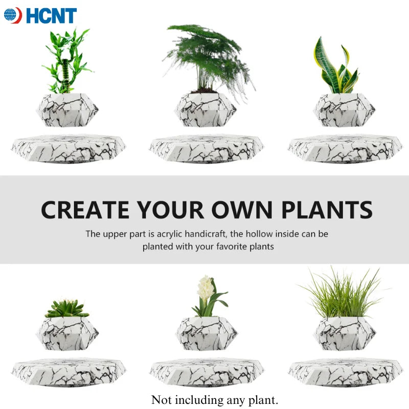KozyCartel™ LED Levitating Plant Pot