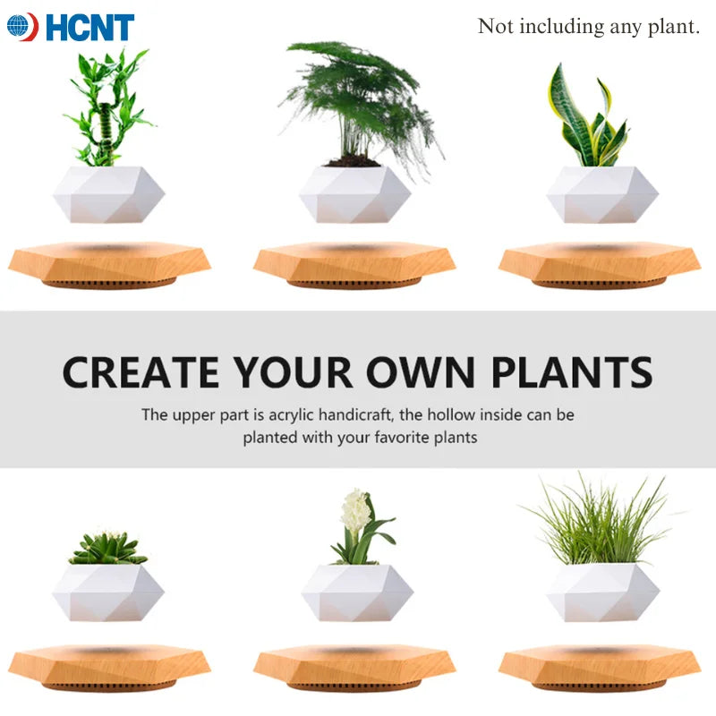 KozyCartel™ LED Levitating Plant Pot